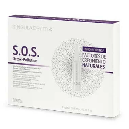 Singuladerm SOS Entgiftung 4Pcs x10.5ml
