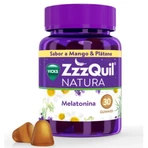 Vicks ZzzQuil Natura 30 Gummies Mango & Banană