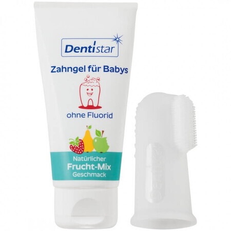 Toothpaste 30ml + Soft Silicone Thimble, +3 months, Dentistar