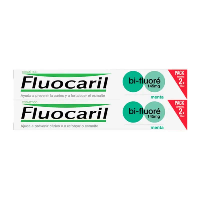 Fluocaril DUPLO Bi-Fluorid Minzpaste 145mg 2x75ml