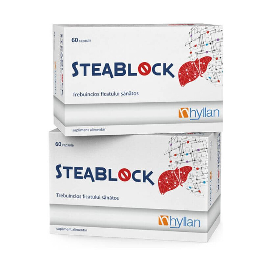 Pachet Steablock, 60 capsule + 60 capsule, Hyllan recenzii