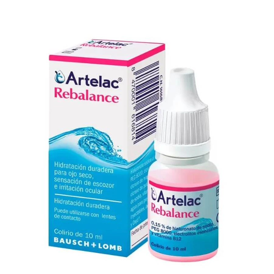 Artelac Rebalance Solution Ophtalmique Multidose, 10ml