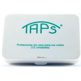 Taps Ohrstöpsel Wachs, 12u