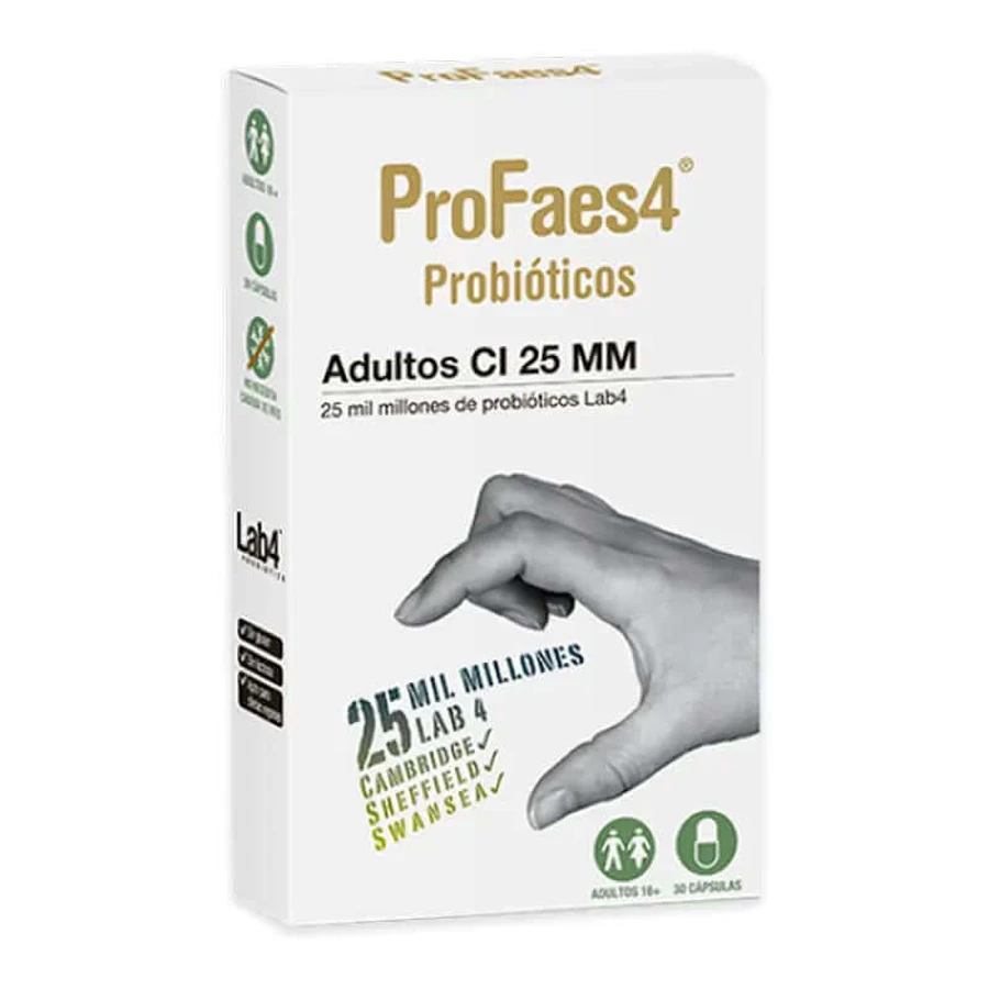 Profaes4 Probiotic Adult 25mm 30 Caps