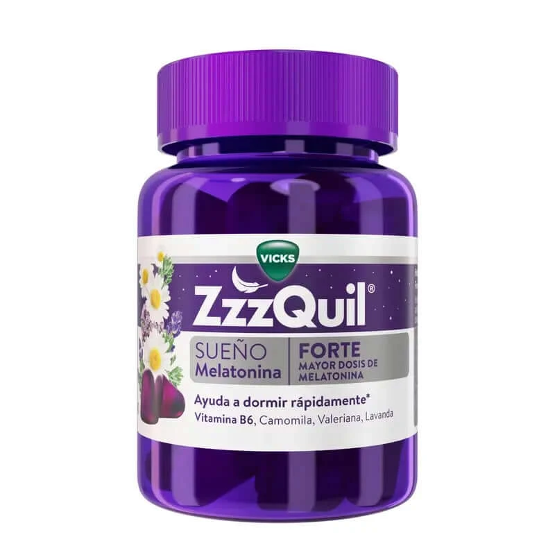 Vicks ZzzQuil FORTE 1.9mg 30 Gummibärchen mit Waldbeeren-Geschmack
