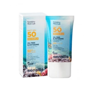 Sensilis Sensitive Skin Matt Gel SPF50 Unsichtbar 40 ml