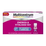 Multicentrum Energia & Vitality 50+, 15 bottles 7ml Raspberry Flavor