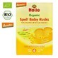 Paine uscata Eco din grau spelt, +6 luni, 200 g, Holle Baby Food