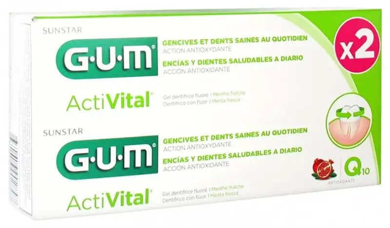 GUM DUPLO ActiVital Paste 2 x 75ml