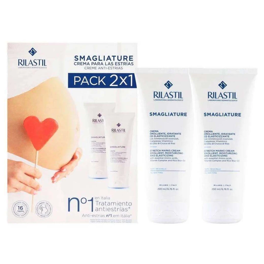 Rilastil DUPLO Smagliature Anti-Stretch Marks 2X200ml
