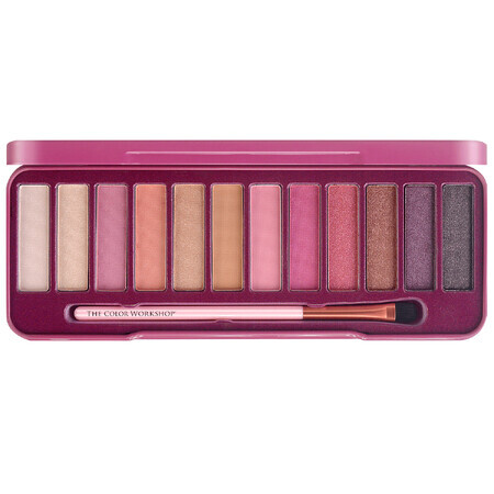 Paleta farduri pentru pleoape Hollywood Dreams, 12G, WE1580133E, The Color Workshop