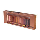 Paleta farduri pentru pleoape Naked Eyes, 12g, The Color Workshop