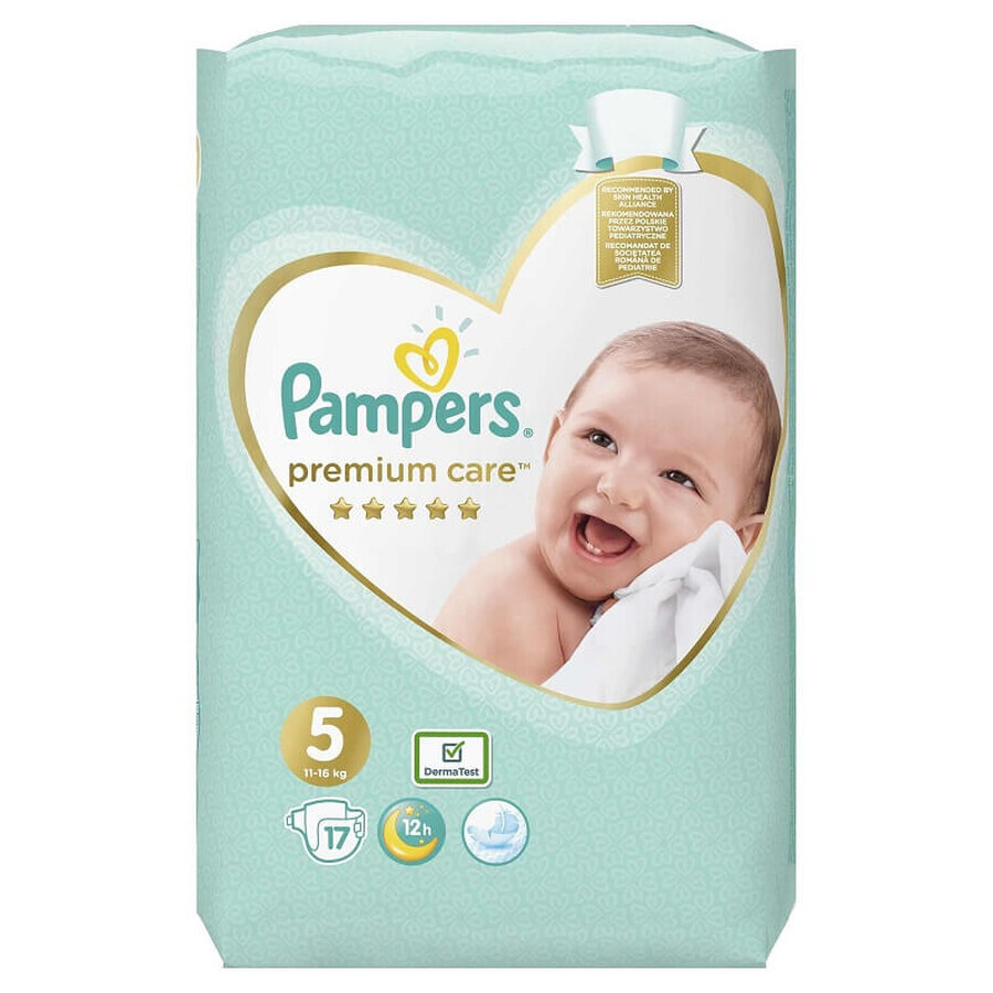 Pampers Premium Care No 5, 11-16 Kg, 17 Stück, Pampers