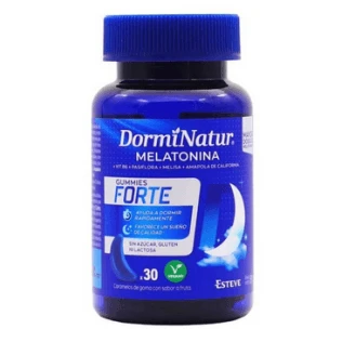 Dorminatur Forte Gummis Fruchtgeschmack 30u
