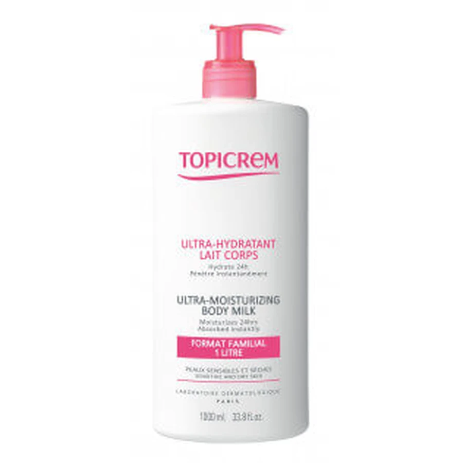 Topicrem Ultra Moisturising Body Milk 1000 ml