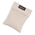 AKUKU, Wärmflasche mit Kirschkernen, beige, 13 x 16 cm, 1 Stück