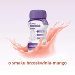 Kit Nutridrink Protein, preparat nutritiv, aromă piersică-mango, 8 x 125 ml + broșură de rețete gratuită