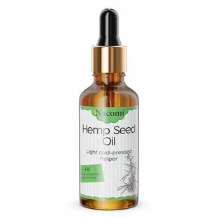 Nacomi, Hanfsamenöl mit Pipette, 50 ml