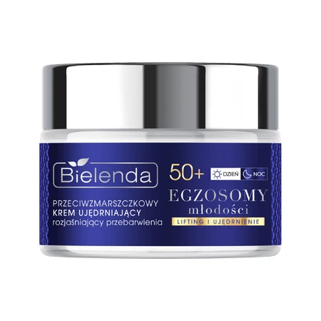 Bielenda Exosomes of Youth 50+, anti-rimpel verstevigende crème, verheldert hyperpigmentatie, 50 ml