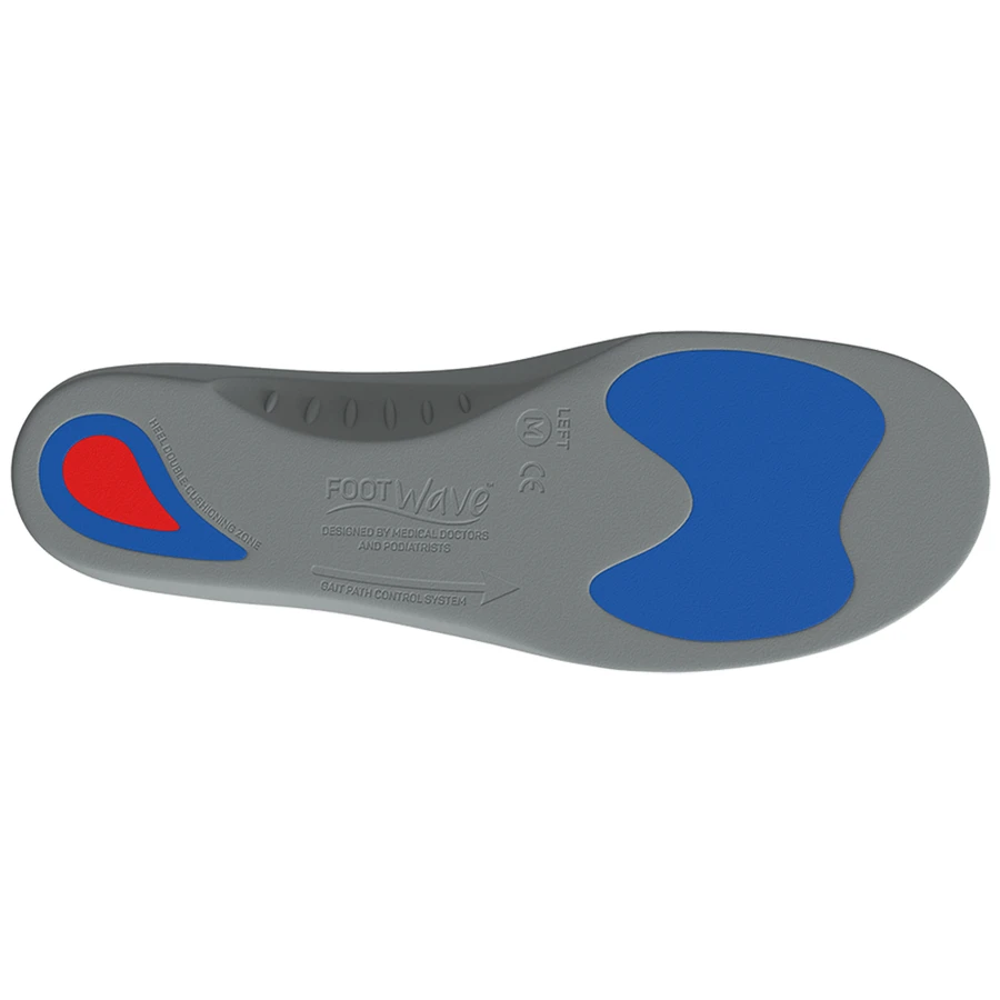 FootWave Piedi piatti, solette ortopediche, Large, 44-45, 1 paio