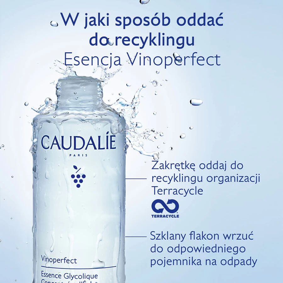 Caudalie Vinoperfect, esență glicolică concentrată pentru a adăuga strălucire, 100 ml