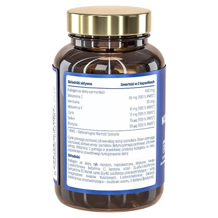 Noble Health Meereskollagen, 60 Kapseln