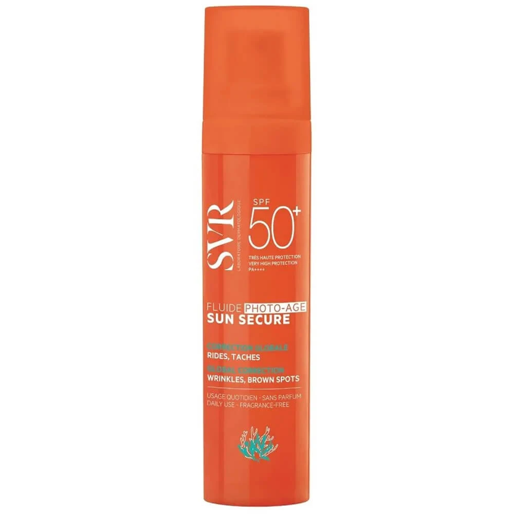 SVR Sun Secure Fluide Photo-Age, Anti-Aging-Fluid mit Sonnenschutz, SPF 50+, 40 ml