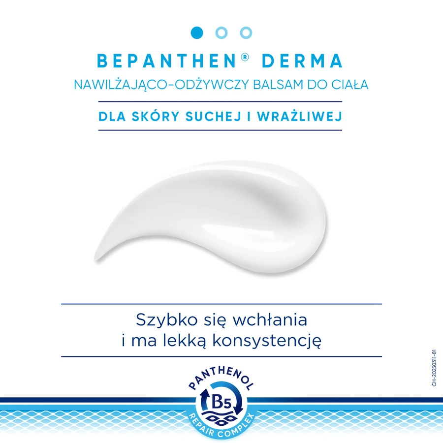 Bepanthen Derma Restoring, feuchtigkeitsspendende und revitalisierende Körperlotion, 400 ml