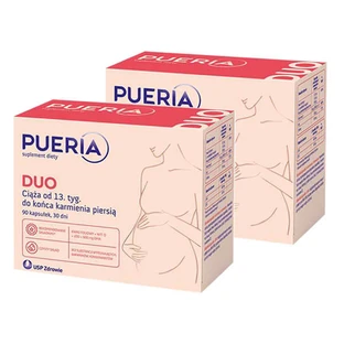 Pueria Duo Set, 2 x 90 Kapseln