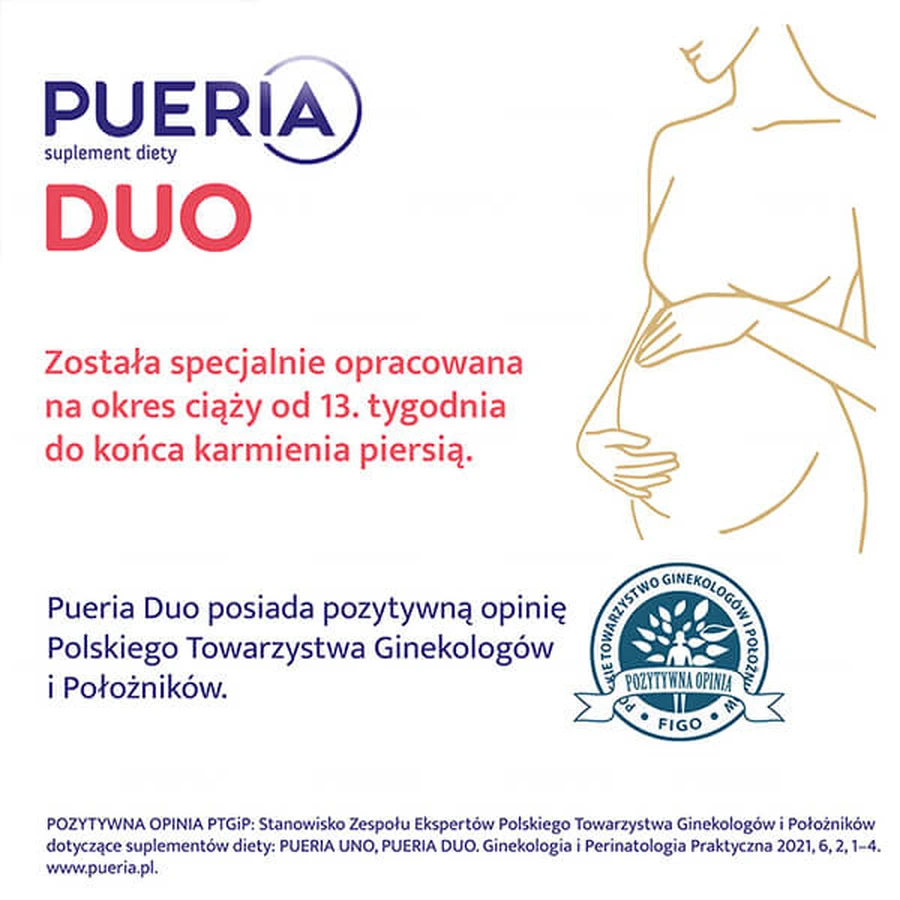 Pueria Duo Set, 2 x 90 Kapseln
