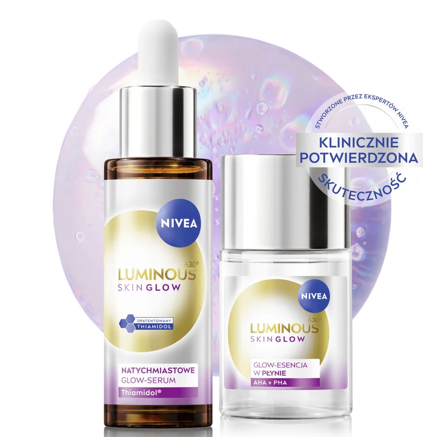 Nivea Luminous 630 Skin Glow, ser de strălucire instantanee, 15 ml
