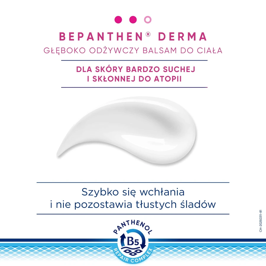 Bepanthen Derma Replenishing, intensiv nährende Körperlotion, 200 ml