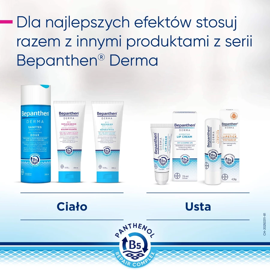 Bepanthen Derma Replenishing, intensiv nährende Körperlotion, 200 ml