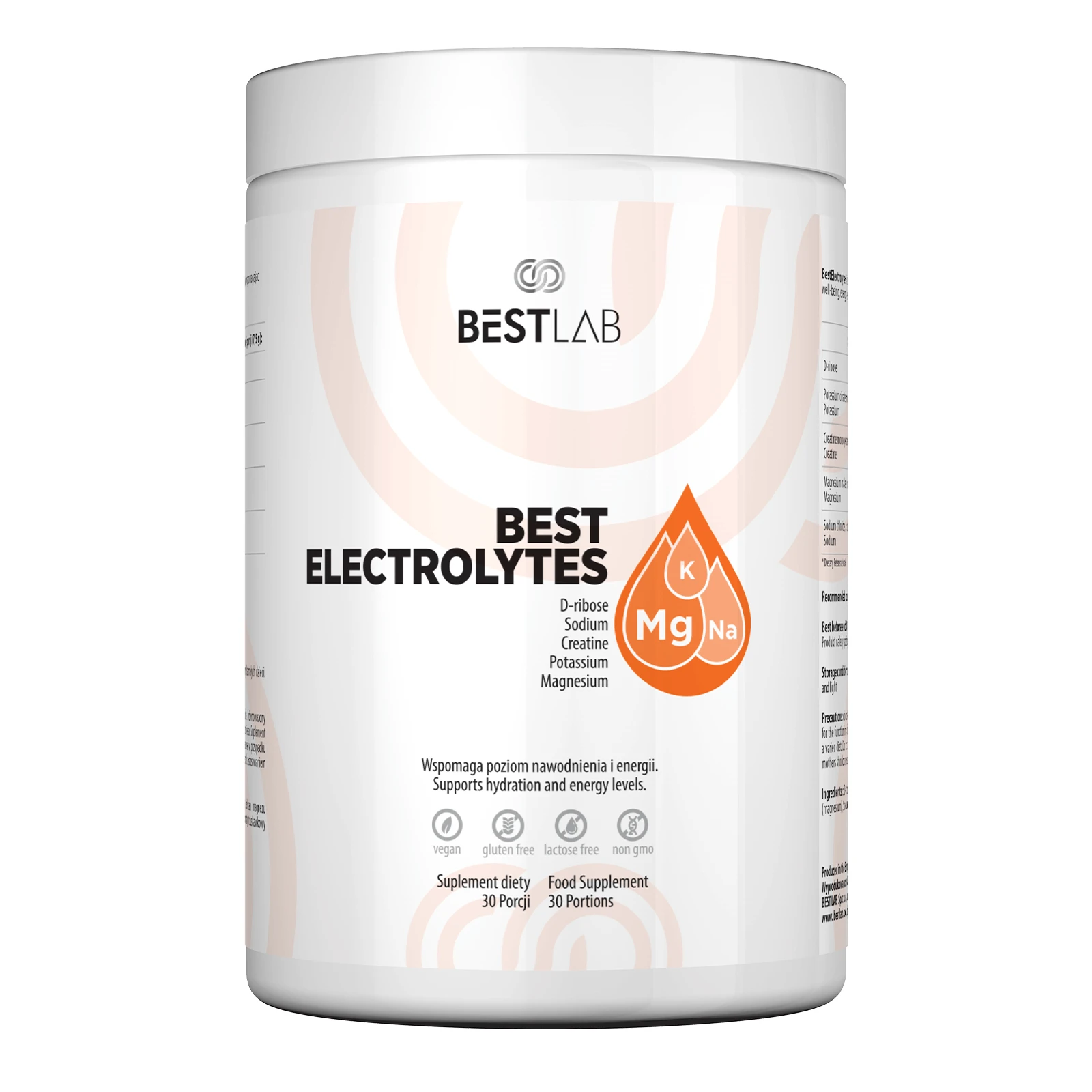 BestLab BestElectrolytes, Pulver, 225 g