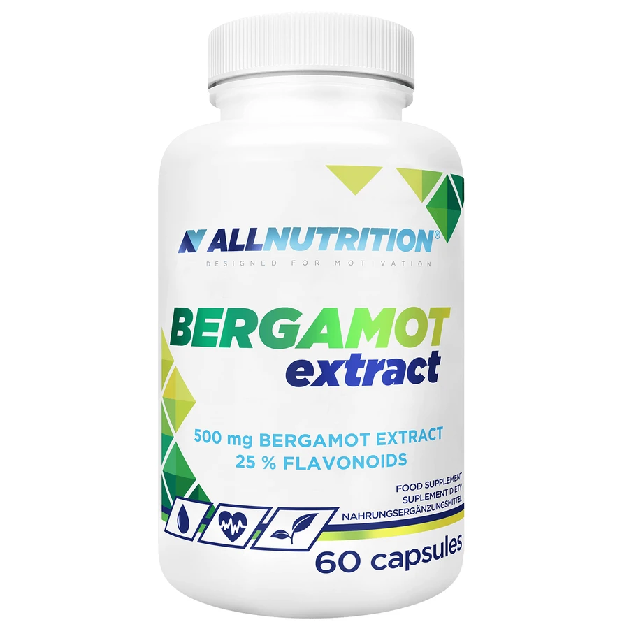 Allnutrition Extracto de Bergamota, extracto de bergamota, 60 cápsulas