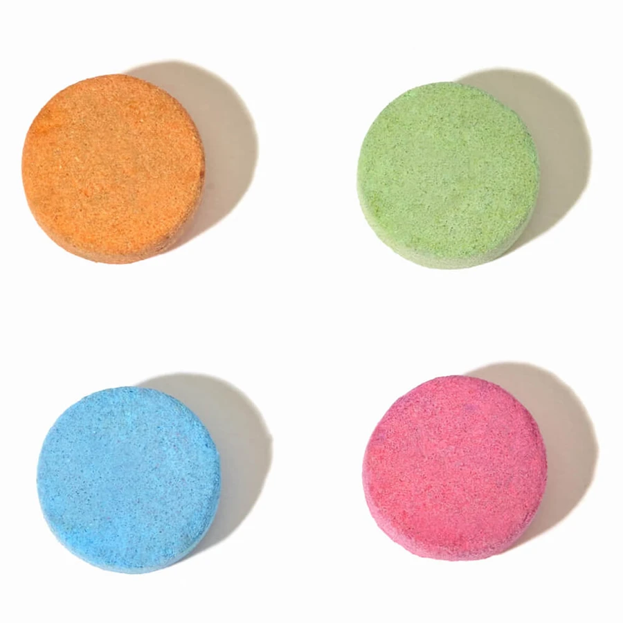Mini U Fizzy Plops, kleurrijke badbruistabletten voor kinderen, 40 x 3 g