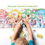CzuCzu What we do in kindergarten, puzzles for children, 3-4 years old, 40 elements