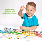 CzuCzu What we do in kindergarten, puzzles for children, 3-4 years old, 40 elements