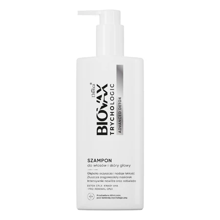 Set Biovax Trychologic Advanced Detox, șampon pentru păr și scalp, 200 ml + scrub pentru scalp, 50 ml