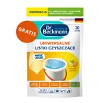 Dr Beckmann Magic Leaves set, hojas de lavado, multiuso, 3 x 20 piezas + hojas de limpieza, multiuso, Limón de verano, 20 piezas gratis