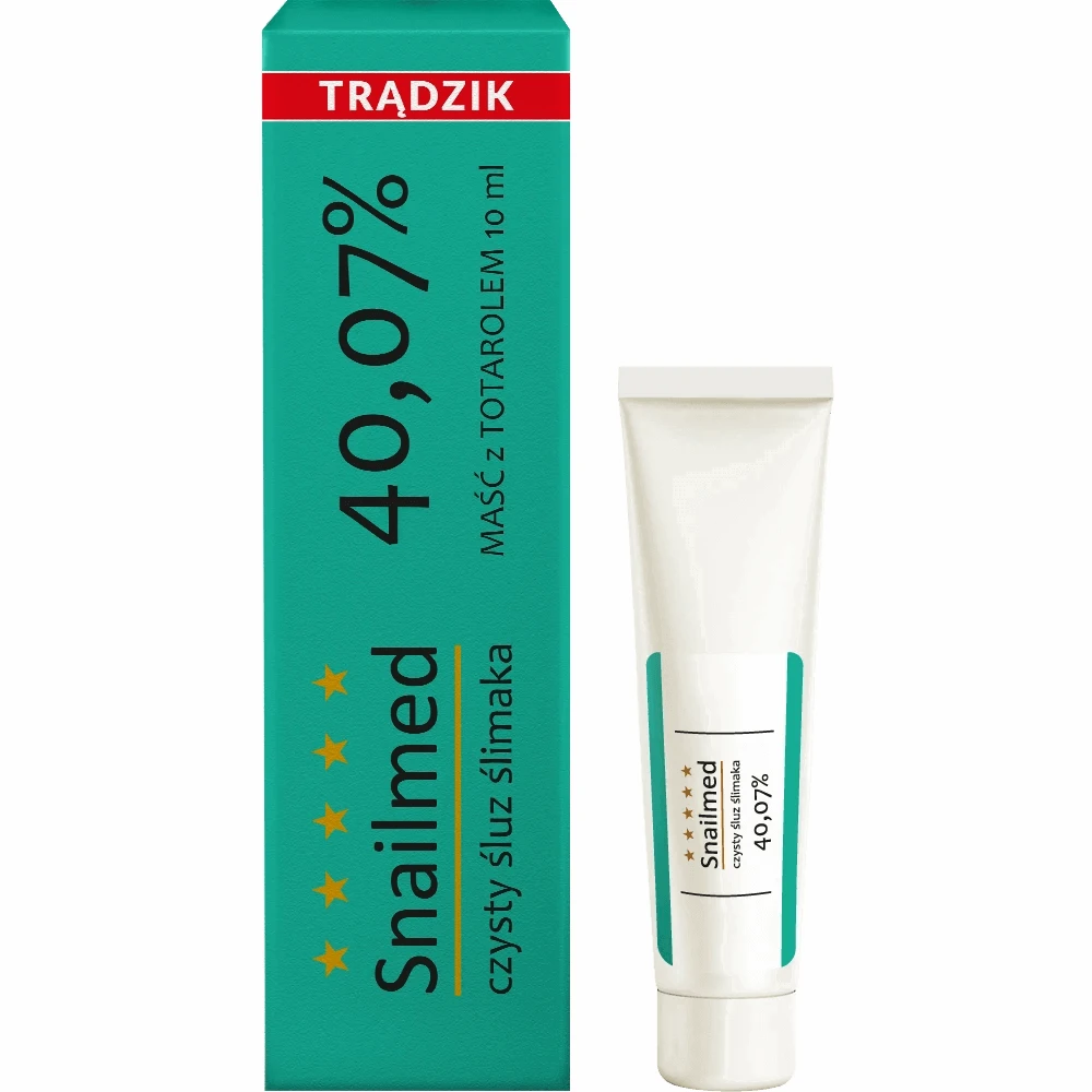 Snailmed, Anti-Akne-Salbe mit Schneckenschleim, Totarol und Hyaluronsäure, 10 ml