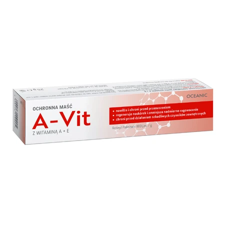 Oceanic A-Vit, unguent protector cu vitamine A+E, 25 g