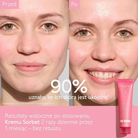 Caudalie VinoHydra, hydraterende sorbetcrème voor het gezicht, 60 ml