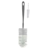 Set de brosses pour biberons, Gris, BabyOno