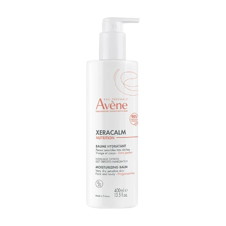 Avène Xeracalm Nutrition set, lotion hydratante, 400 ml + crème de douche, 500 ml