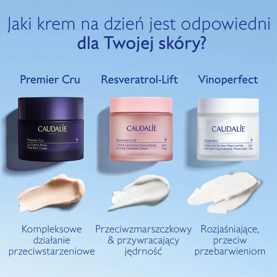 Caudalie Vinoperfect, Creme gegen Hyperpigmentierung mit Niacinamid, Tagescreme, 50 ml