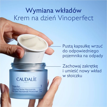 Caudalie Vinoperfect, Creme gegen Hyperpigmentierung mit Niacinamid, Tagescreme, 50 ml