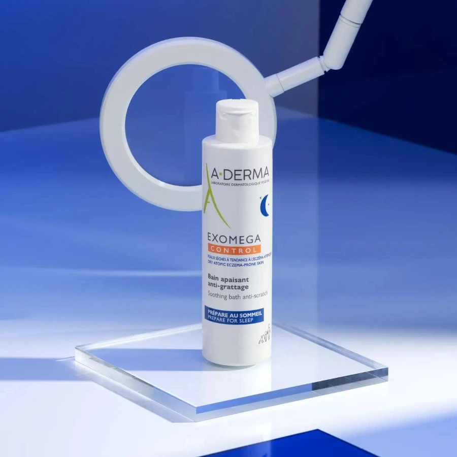 A-Derma Exomega Control, kąpiel kojąca przeciw drapaniu, po 6 miesiącu, 200 ml: ceny i cechy