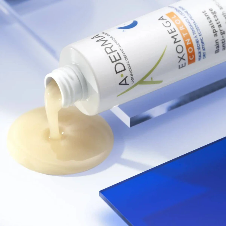 A-Derma Exomega Control, kąpiel kojąca przeciw drapaniu, po 6 miesiącu, 200 ml: ceny i cechy