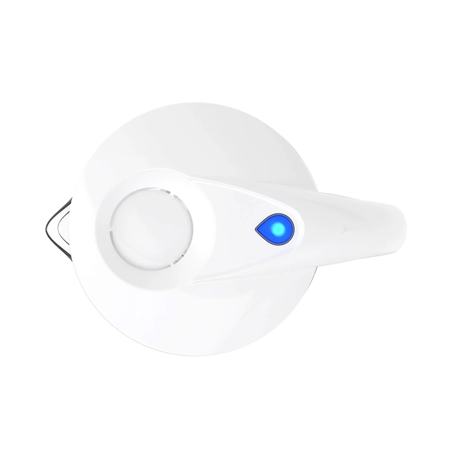 Dafi Crystal Led Glasfilterkanne, weiß, 2 l + Unimax Filter, 1 Stück